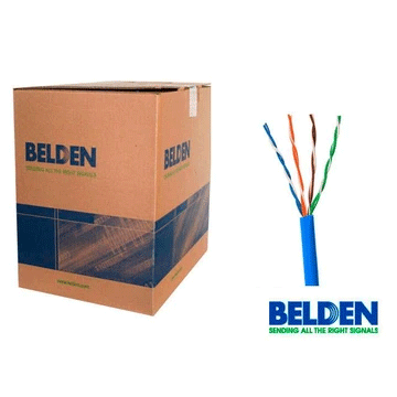 Belden 1583A006U1000 100%Cobre Utp Cat5E 305M Azul t 🆓◦·⋅․∙≀