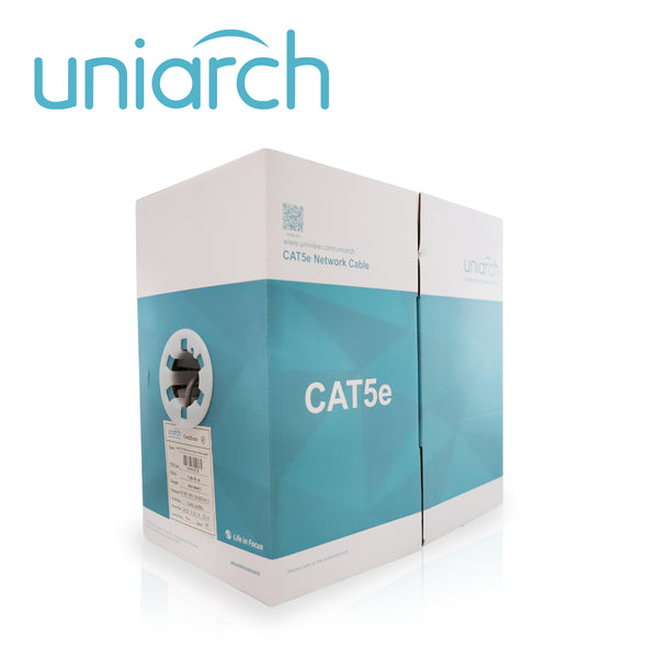 Uniarch Cab5Eb 100%Cobre Cat5E 305M Gris ◦