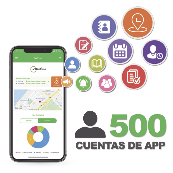 Zkteco Biotimeapp500 FREE