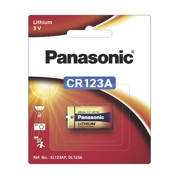 Panasonic Cr123apa/1b 3V FREE