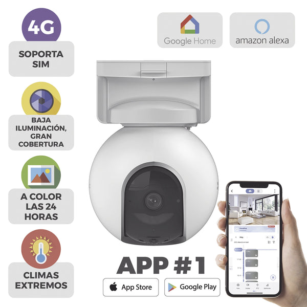 Ezviz Cseb8/4g 3Mpx FREE
