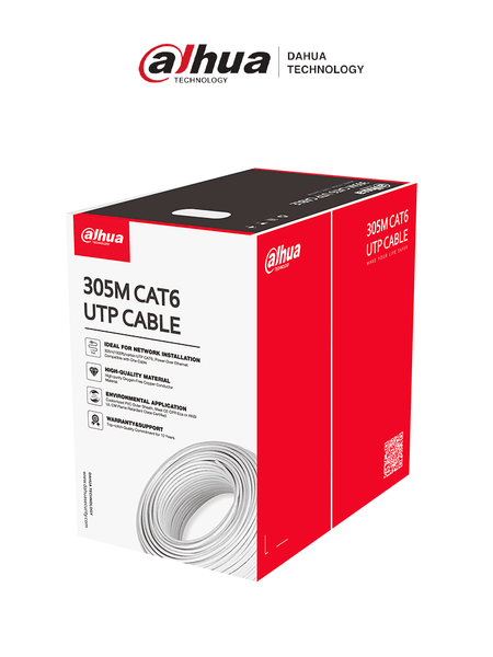 Dahua Dhpfm923i6unc(white) 100%Cobre Cat6 305M Blanco FREE