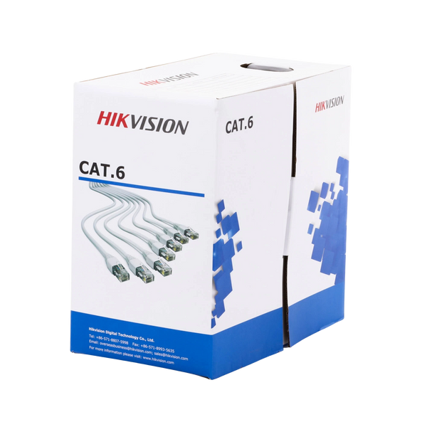 Hikvision Ds1ln6uew 100%Cobre Cat6 305M Blanco FREE
