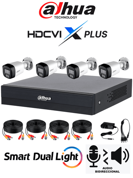 Dahua Dhkit/xvr1b04i/t/4hachfw1200rlnilt 2Mpx FREE