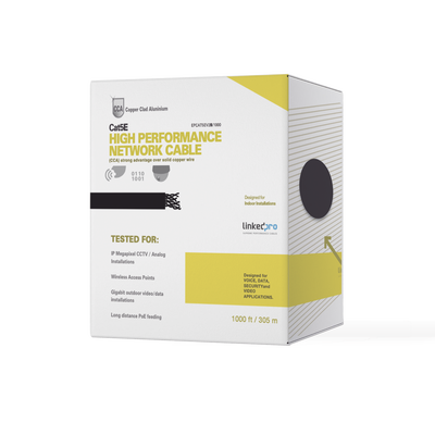 Linkedpro Epcat5ev2b (Epcat5Ev2B/1000) Cat5E 305M Negro FREE