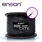 Enson Eprocat6ouftp 100%Cobre Cat6 305M Negro Exterior