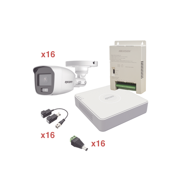 Epcom Ke1080pl/16bca 2Mpx Lite FREE