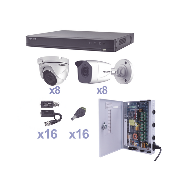 Epcom Kevtx8t8b/8ew 2Mpx FREE