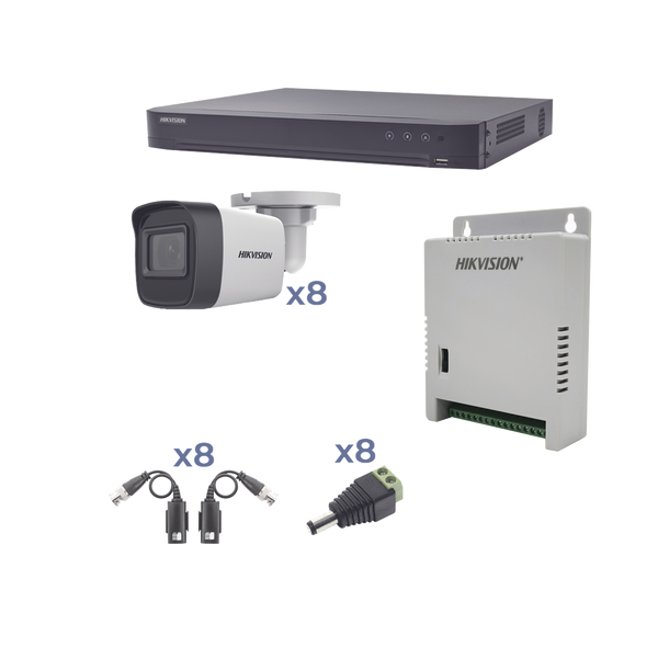 Hikvision Kh1080p8bw 2Mpx FREE