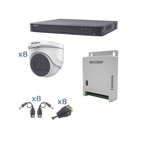 Hikvision Kh1080p8dw 2Mpx FREE