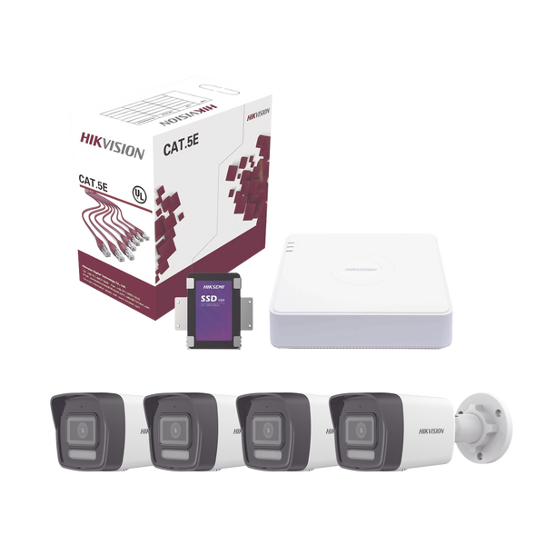 Hikvision Kit4mp/4b/1tb 4Mpx FREE
