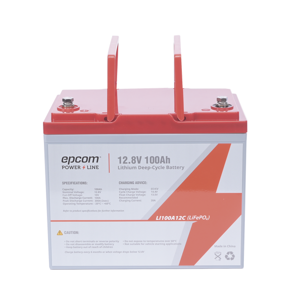 Epcom Li100a12cv 12V 100Ah FREE