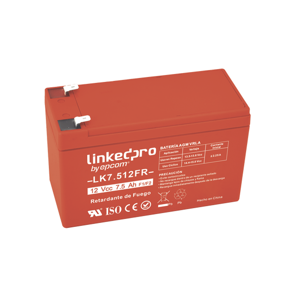 Linkedpro Lk7.512fr 12V 7.5Ah FREE