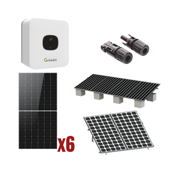 Growatt Mic3300kit1 3Kw FREE