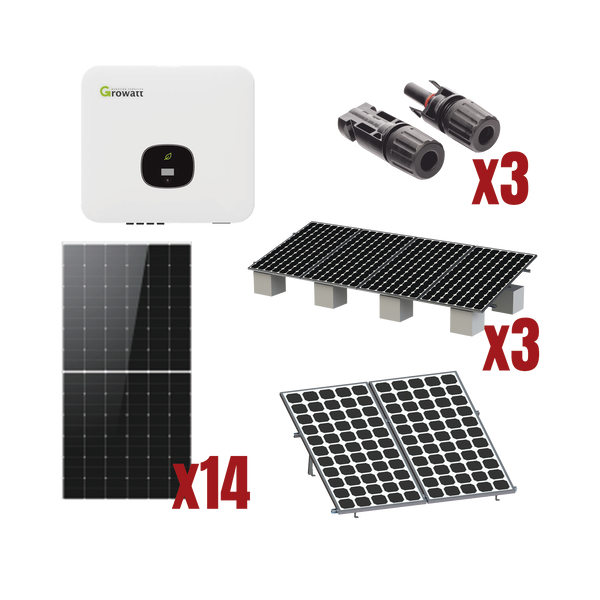 Growatt Min8000kit1 8Kw FREE