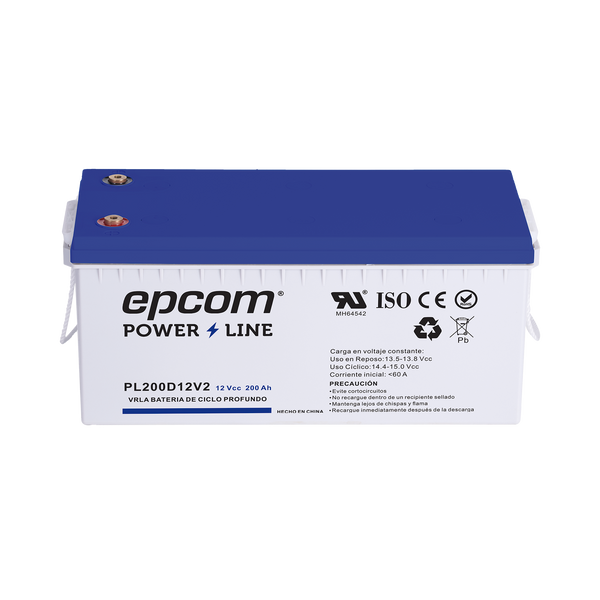 Epcom Pl200D12V2 12v 200aH s◦·⋅․∙≀⁚