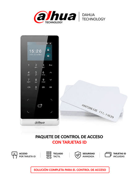 Dahua Asi2201hdw+idem 125Khz FREE