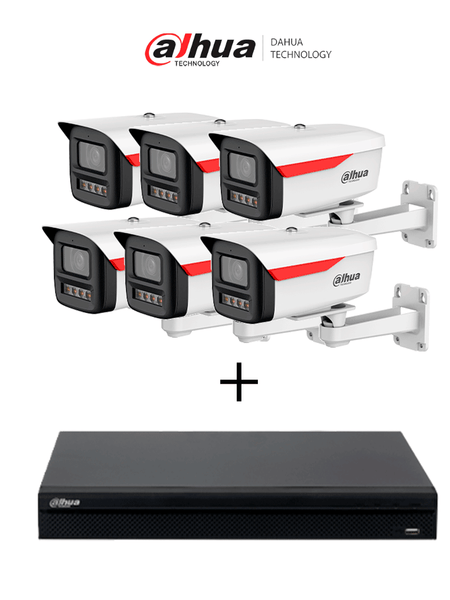 Dahua Dhipchfw2249mpsled0360bbpro+nvr1108hs8ps3/h 2Mpx FREE