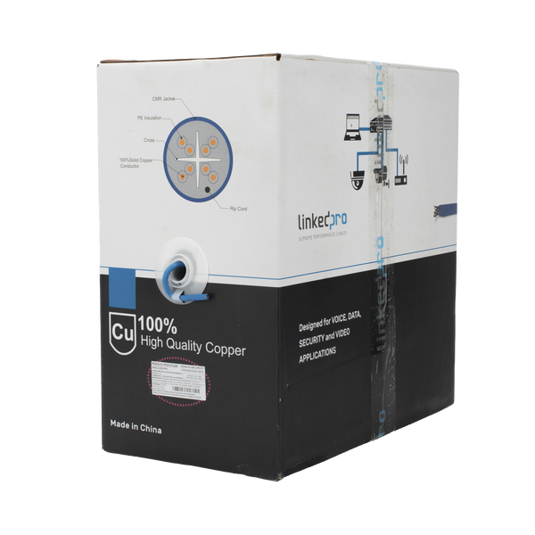 Linkedpro Procat6ar Cat6a Cmr 305M Azul FREE