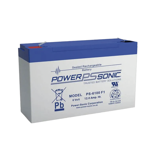 Powersonic Ps6100f2 6V 12Ah FREE