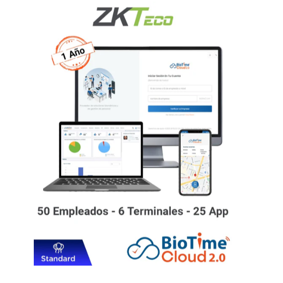 Zkteco Biotimecloudstandard FREE