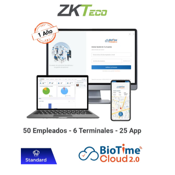 Zkteco Biotimecloudstandard 🆓