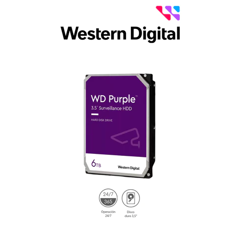 Wd Wd64purz 6Tb . FREE