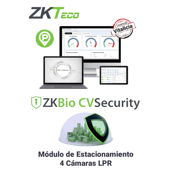 Zkteco Zkbiocvparkp4 FREE