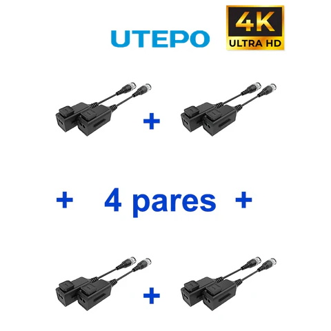 Utepo Utp101phd6pak4 (Utp101Phd6) 4Mpx 4Pares FREE
