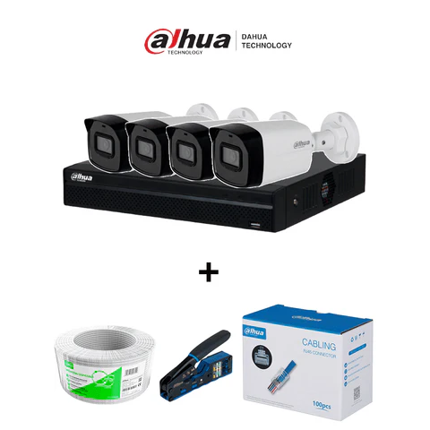 Dahua Dhinvr1104hsps3/h+dhipcb1e20 FREE