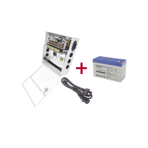 Epcom Plk12dc8abk/k 12V 10A 9C Respaldo FREE