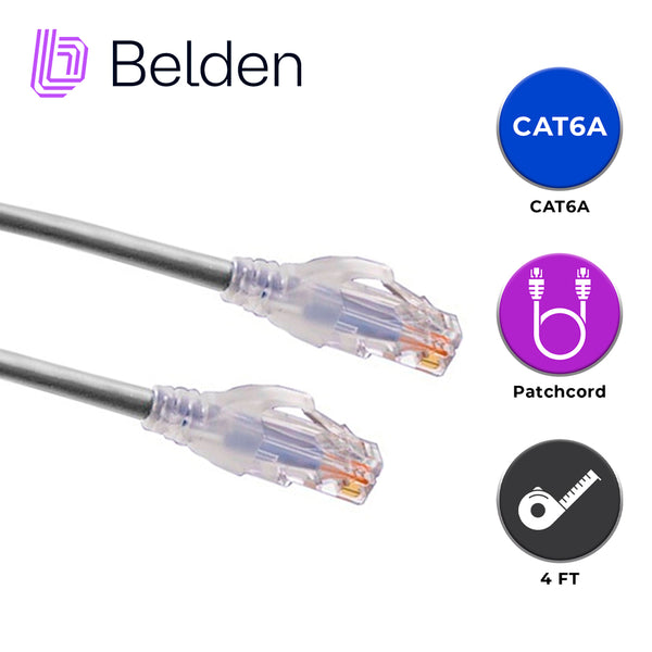 Belden Ca21108004 Cat6a 1.2M Gris