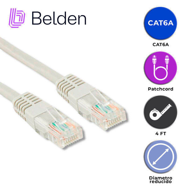 Belden Cad1109004 Cat6a 1.2M Blanco