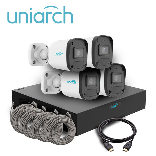Uniarch Ipkit104s4bc 2Mpx
