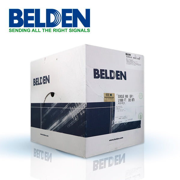 Belden 5302ue008u1000 100%Cobre Cal18 4H 305M Gris