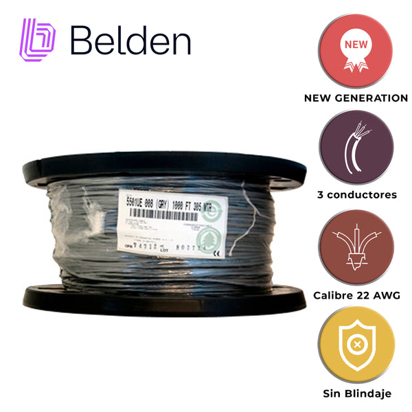 Belden 5501ue0081000 3H Cal22 305M