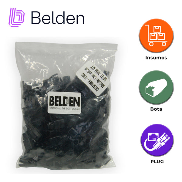 Belden Cb7mmbkb100 100Pzs Negro