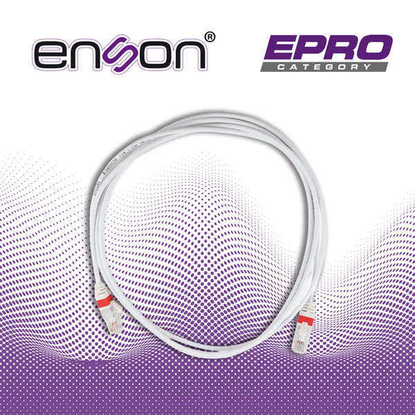 Enson P6a021wh Cat6a 2.1M Blanco