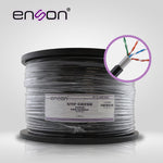 Enson 13151b305 100%Cobre Cat5e 305M Negro Exterior