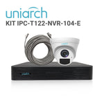 Uniarch Kit/ipct122nvr104e 2Mpx