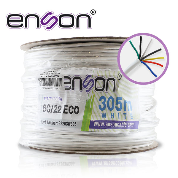 Enson Alarma32203w305 6H Cal22 305M Blanco