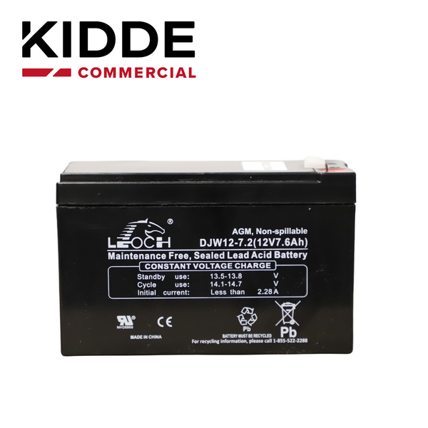Kidde 12v6a5 12V 7.2Ah