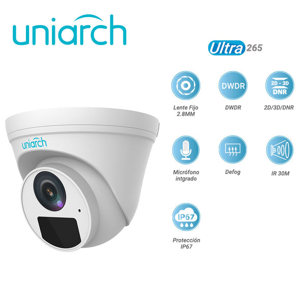 Uniarch Ipct122apf28e 2Mpx