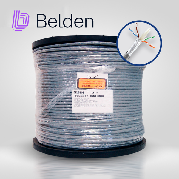 Belden 10gxs120081000 100%Cobre Cat6a 305M Gris