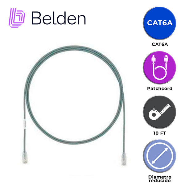 Belden Cad1108010 Cat6a 3M Gris