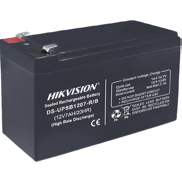 Hikvision Dsupsb1207r/b(5pcs) 12v 7Ah 5Pzs FREE