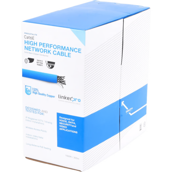 Linkedpro Procat6litev2 Cat6 305M Azul FREE