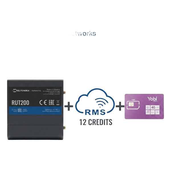 Teltonika Rut200+1yrms+1gbyobi FREE