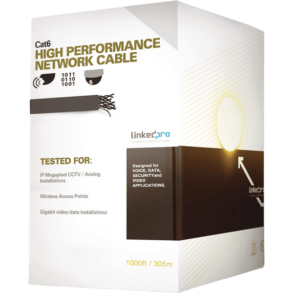 Linkedpro Procat6gelxv2 Cat6+ 305M Negro Exterior FREE