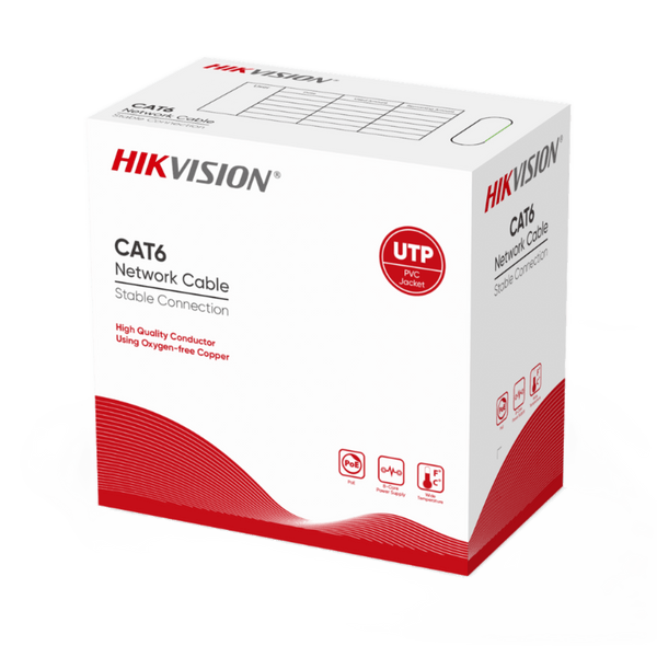 Hikvision Ds1ln6uzc0b 100%Cobre Cat6 305M Azul FREE